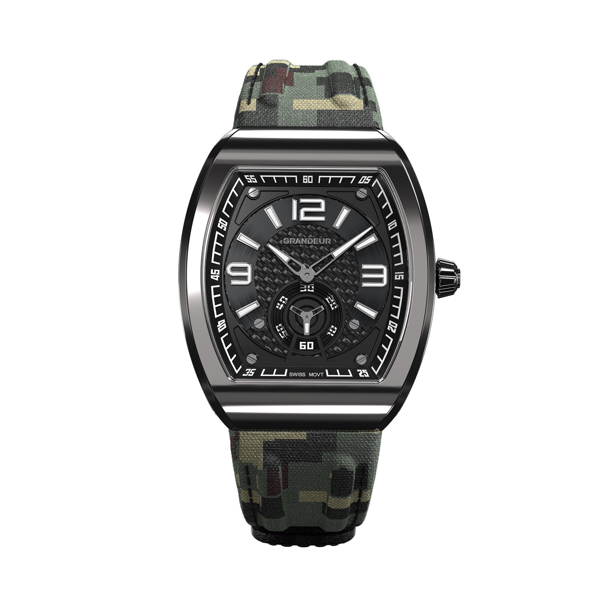 TorQ Camouflage – Polished Titanium