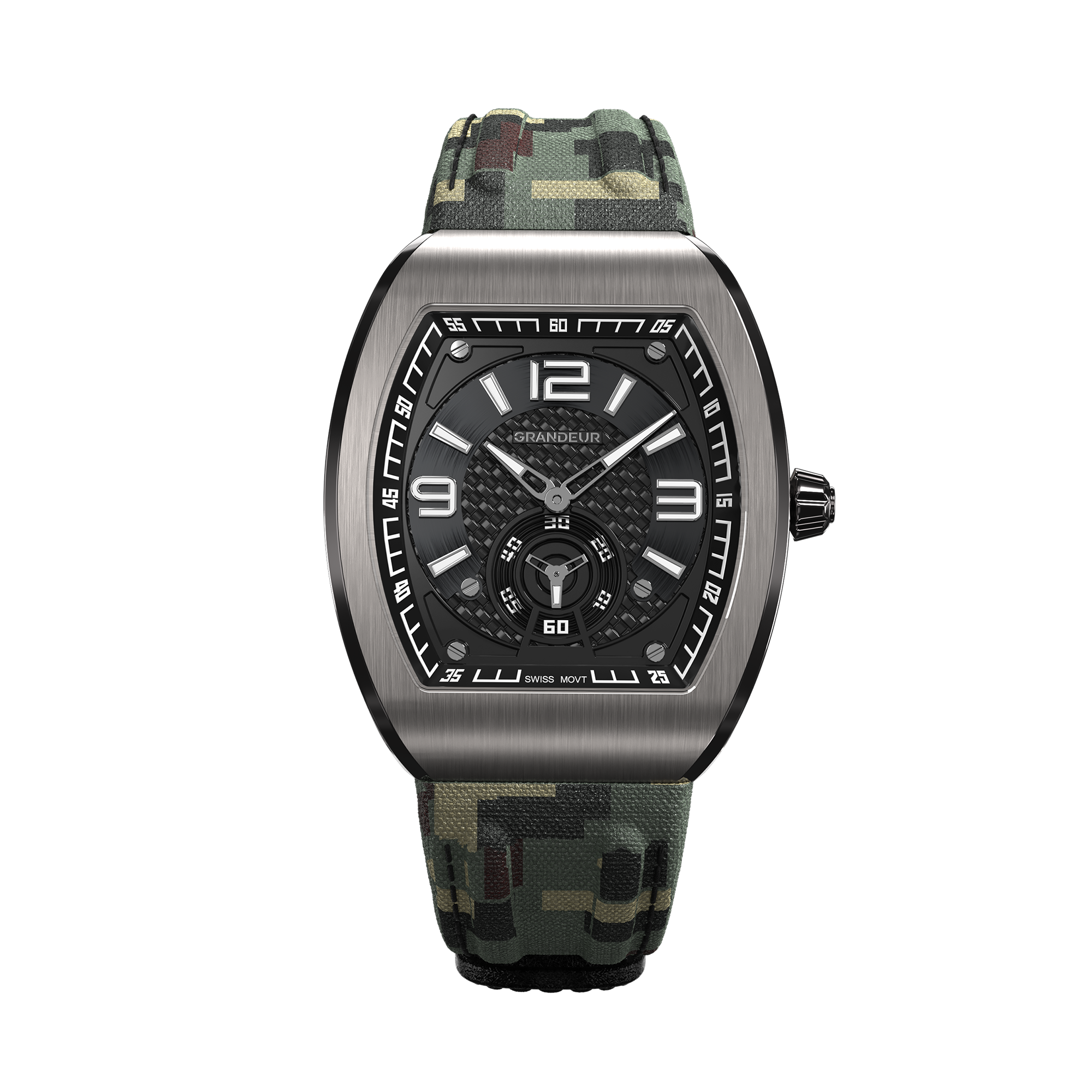 TorQ Camouflage – Brushed Titanium