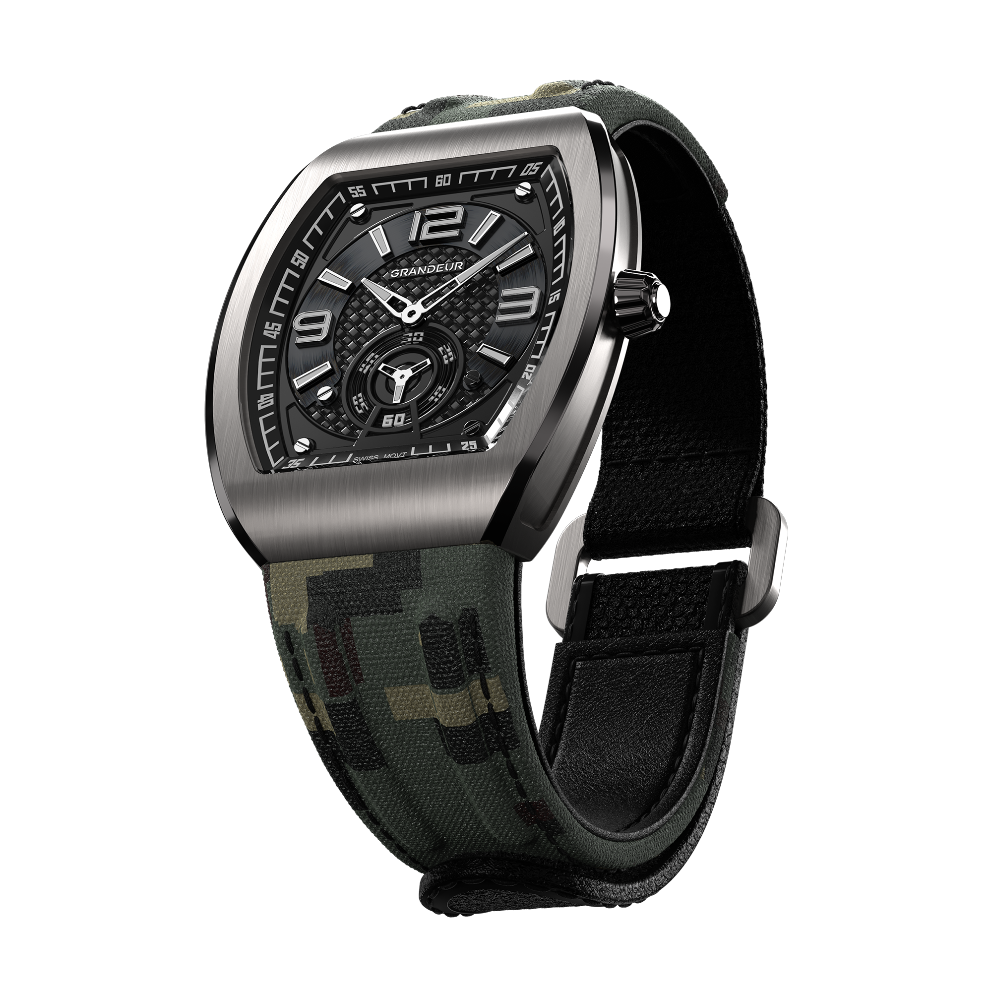 TorQ Camouflage – Brushed Titanium